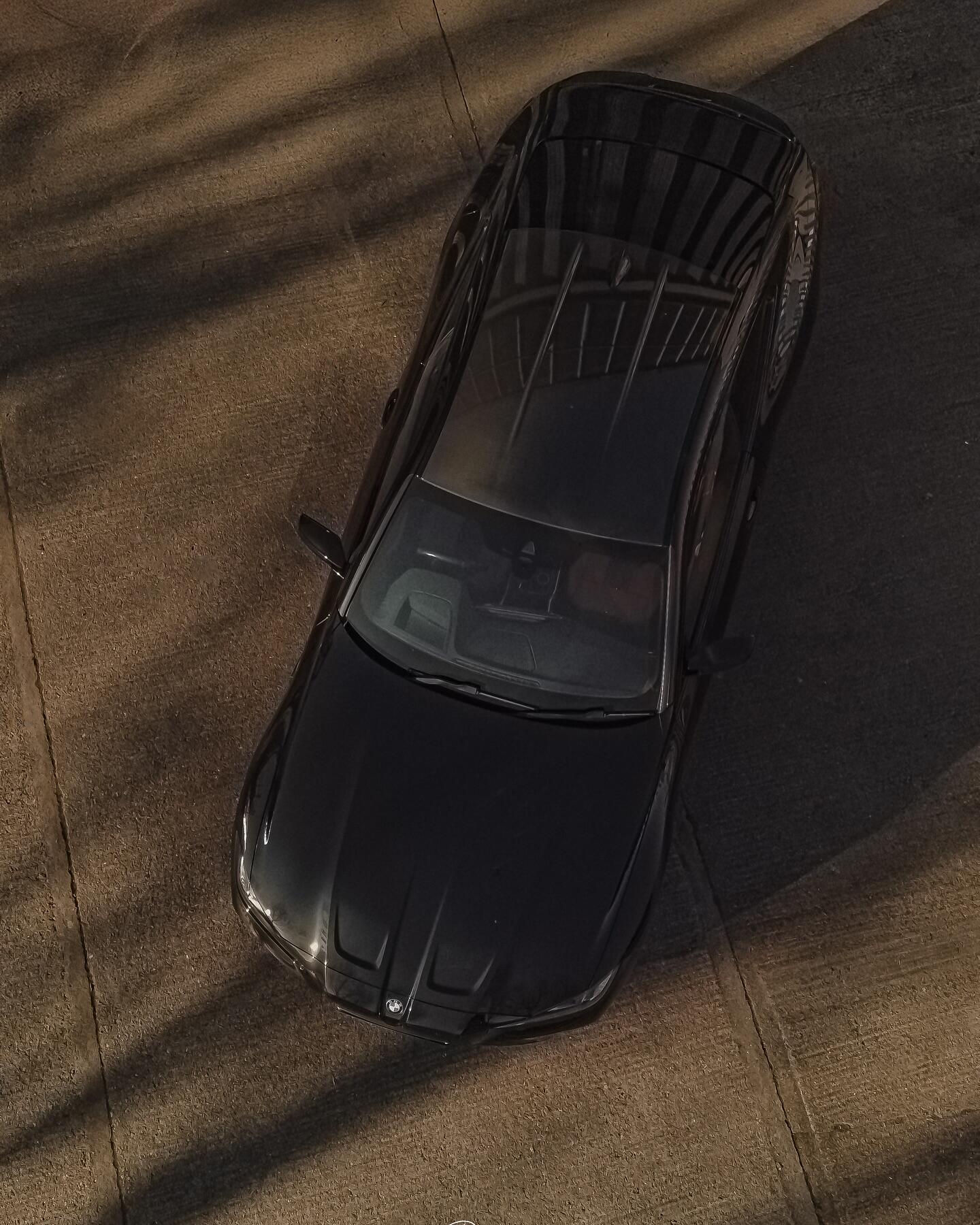 BMW aerial roof view at South West Alloys workshop
