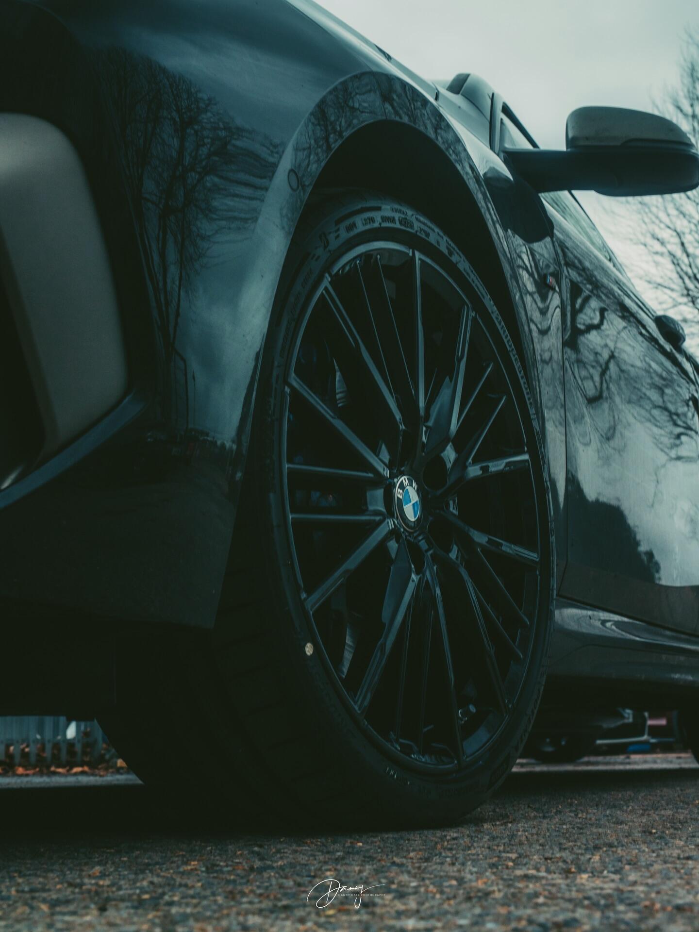 BMW with professionally refurbished alloy wheels by South West Alloys Exeter