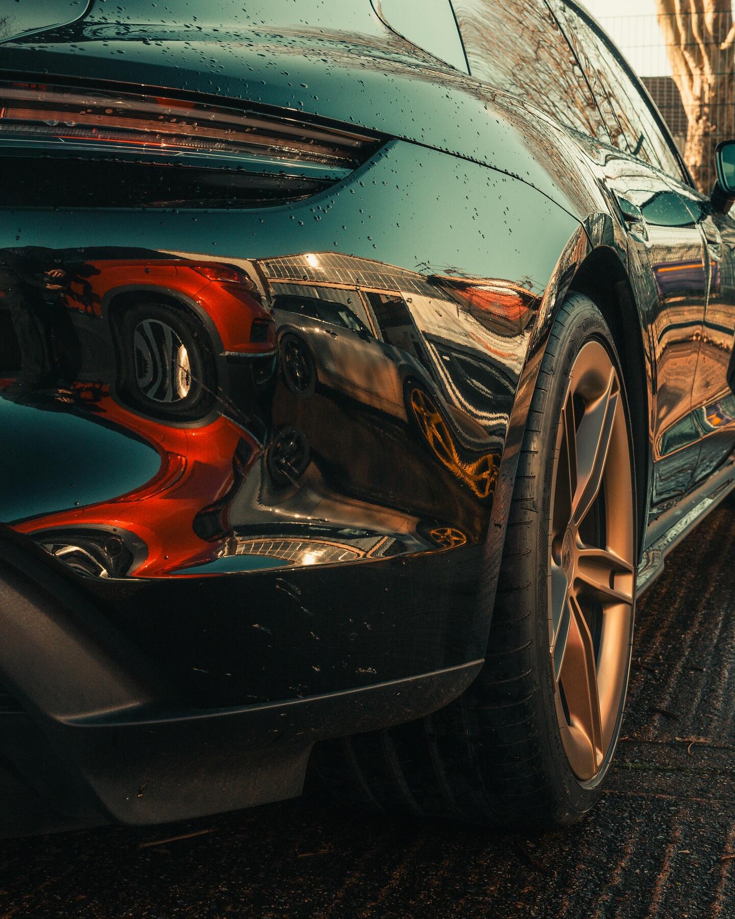 Porsche Cayenne rear wheel detail after refurbishment