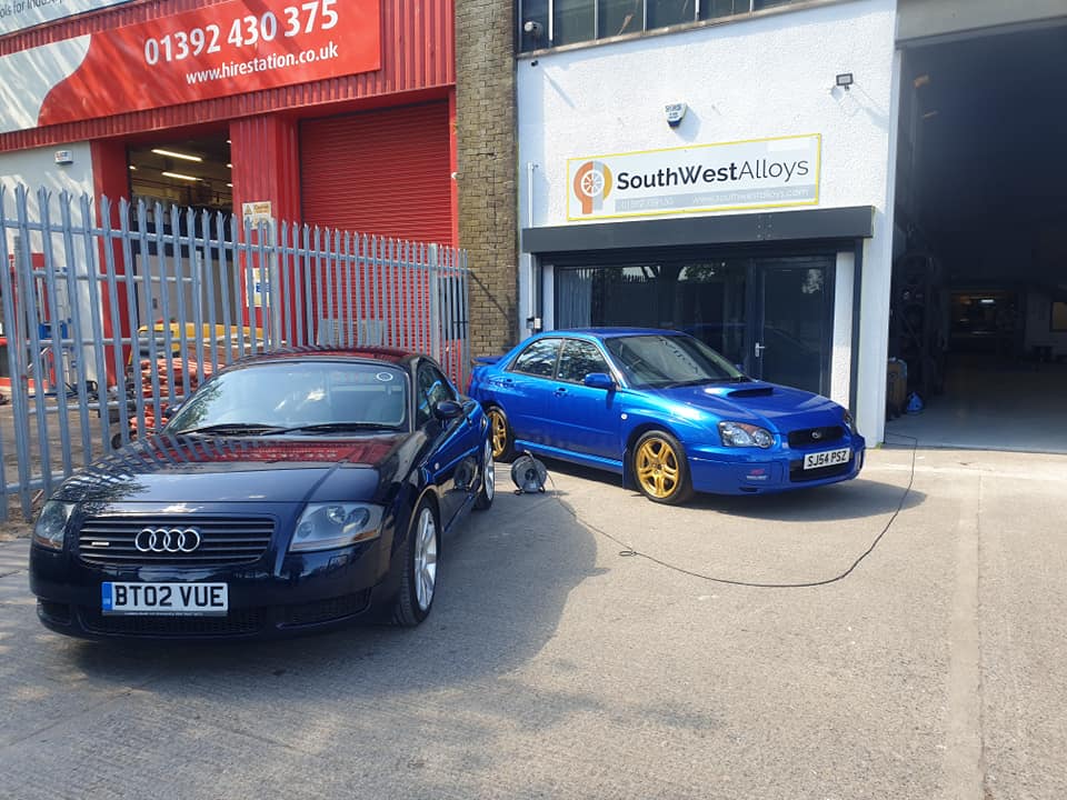 South West Alloys workshop exterior in Marsh Barton, Exeter